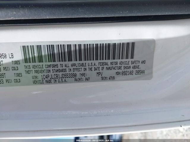 2018 JEEP CHEROKEE 1C4PJLCB1JD553390 Photo 8