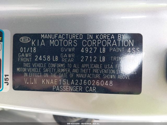 2018 KIA STINGER KNAE15LA2J6026048 Photo 8