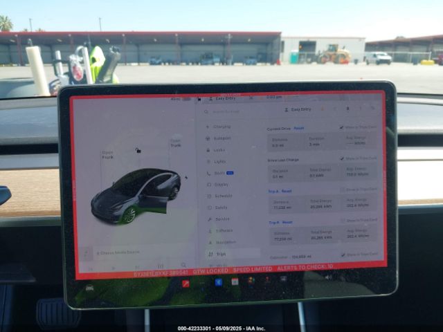 5YJ3E1EBXKF389541 Tesla Model 3 Long Range/performance