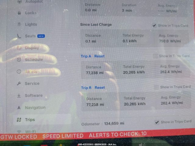 5YJ3E1EBXKF389541 Tesla Model 3 Long Range/performance