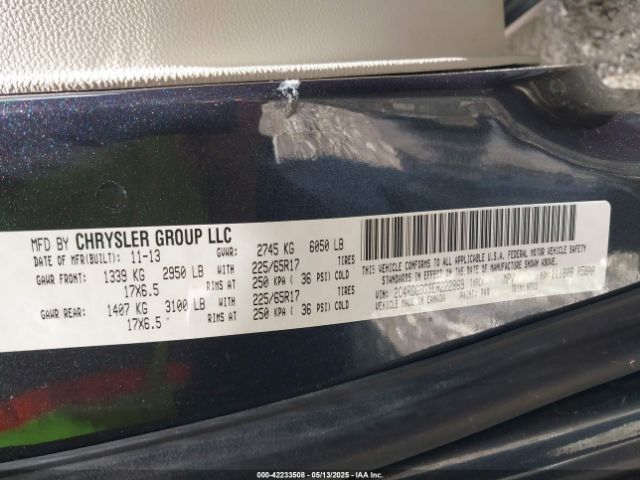 2C4RDGBG9ER222869 Dodge Grand Caravan American Value Pkg