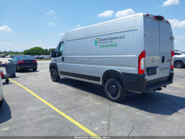 3C6LRVDG2NE123344 RAM Promaster 2500 High Roof 159 Wb
