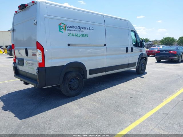 3C6LRVDG2NE123344 RAM Promaster 2500 High Roof 159 Wb