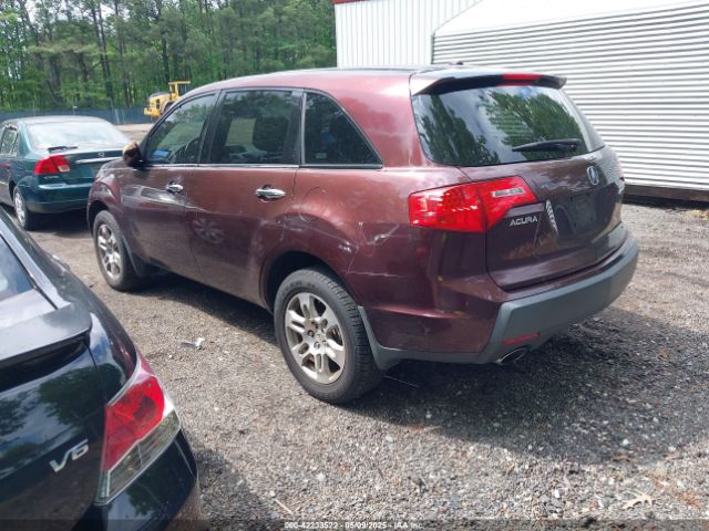 2009 ACURA MDX 2HNYD28239H524643 Photo 2