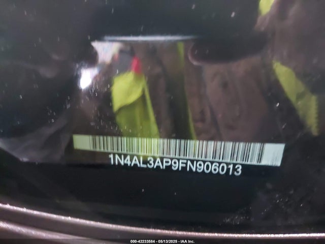 1N4AL3AP9FN906013 Nissan Altima 2.5 Sl