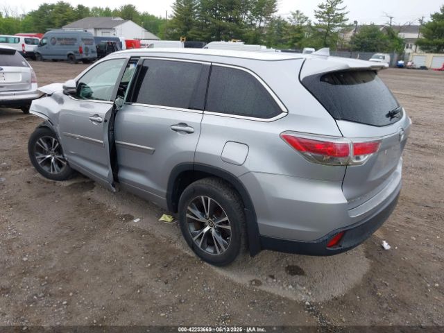 5TDJKRFH7GS321461 Toyota Highlander Xle V6