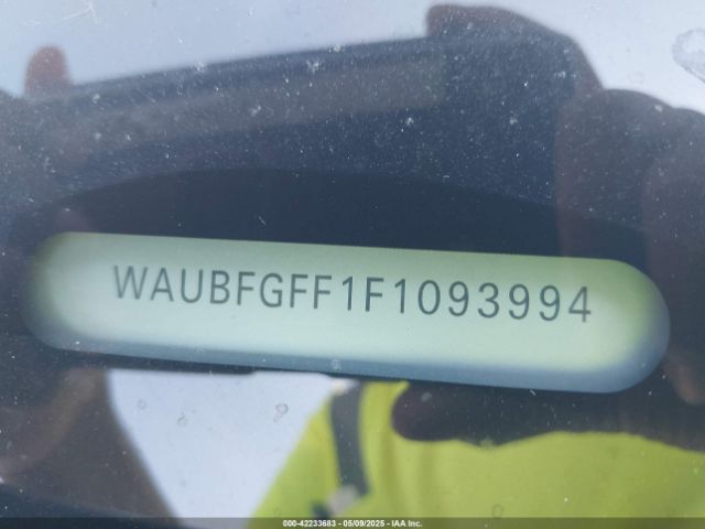 WAUBFGFF1F1093994 Audi A3 2.0t Premium