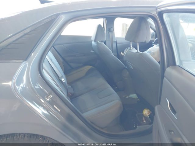 KMHLM4AJ1NU024044 Hyundai Elantra Hybrid Blue