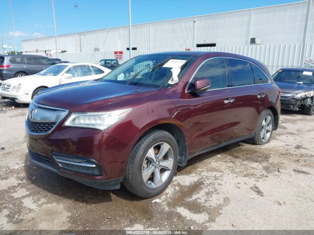 2016 ACURA MDX 5FRYD3H28GB011899 Photo 1