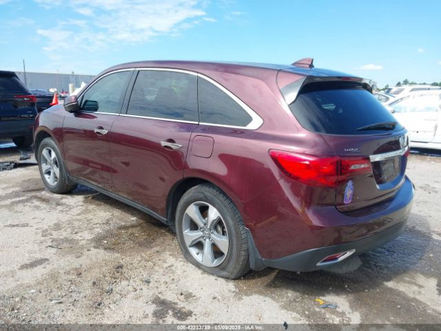 2016 ACURA MDX 5FRYD3H28GB011899 Photo 2