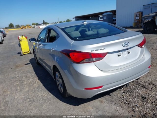 5NPDH4AE4GH708809 Hyundai ELANTRA SE