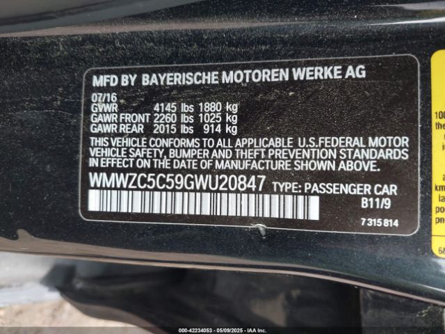 WMWZC5C59GWU20847 Mini Countryman Cooper S