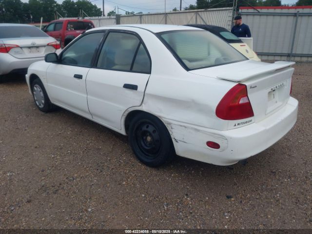 2001 MITSUBISHI MIRAGE JA3AY26C91U025367 Photo 2