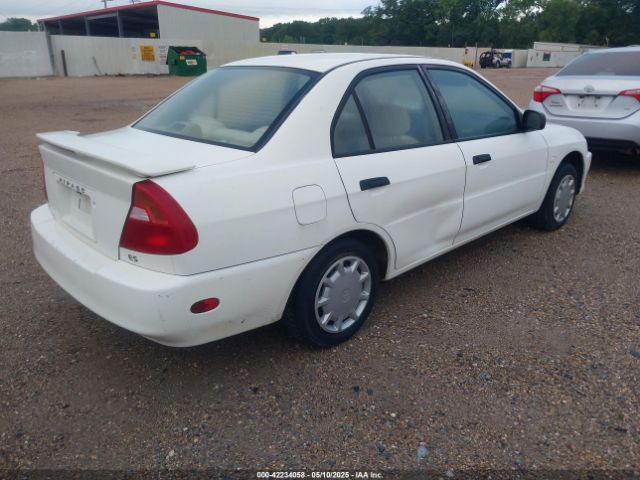 2001 MITSUBISHI MIRAGE JA3AY26C91U025367 Photo 3