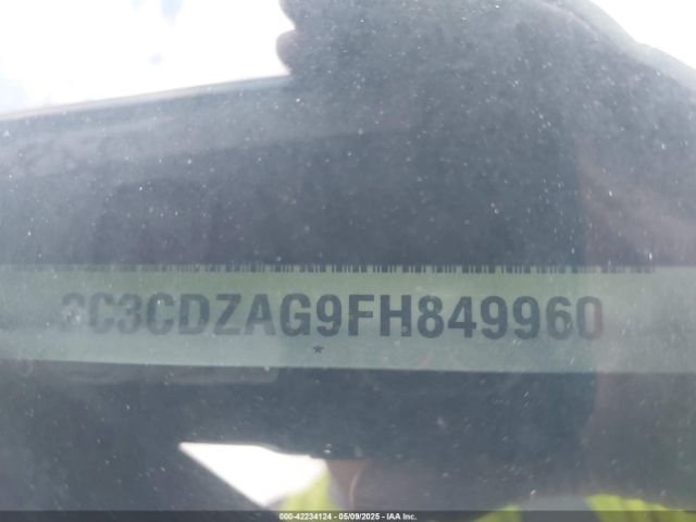 2C3CDZAG9FH849960 Dodge Challenger Sxt