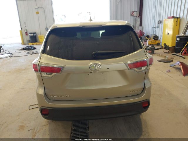 5TDBKRFH9GS345331 Toyota Highlander Le Plus V6