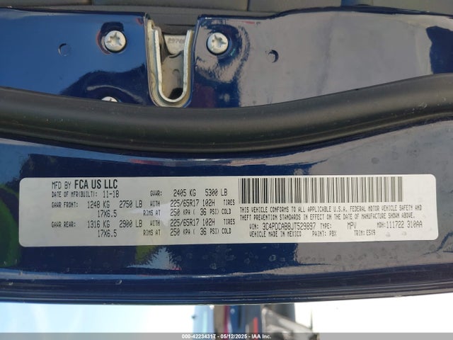 3C4PDCAB8JT529897 Dodge 2018