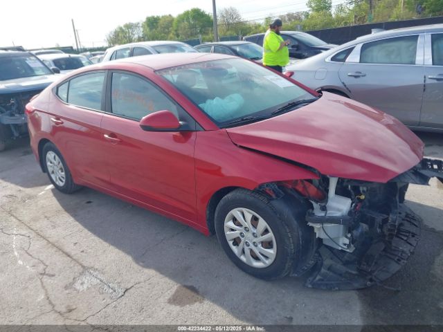2018 HYUNDAI ELANTRA 5NPD74LF2JH353610