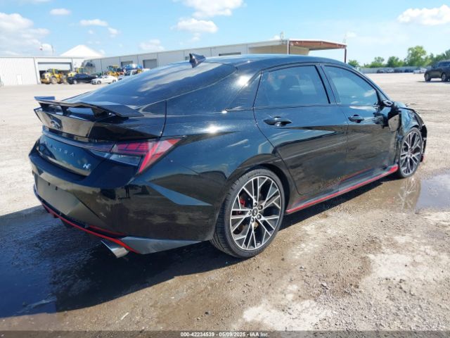KMHLW4AK2PU009610 Hyundai ELANTRA N