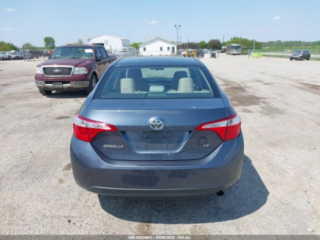 5YFBURHE5FP252830 Toyota COROLLA LE