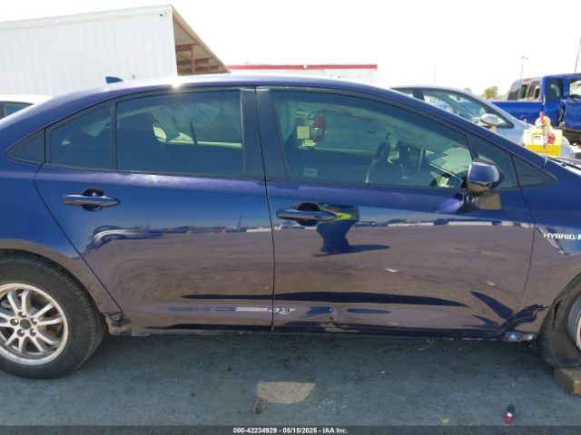 JTDEBRBE6LJ011130 Toyota Corolla Hybrid Le