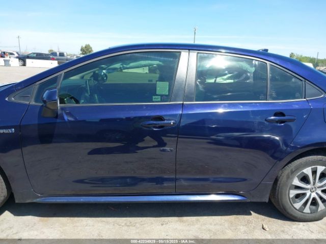 JTDEBRBE6LJ011130 Toyota Corolla Hybrid Le