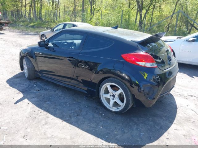 KMHTC6AE9EU182746 Hyundai Veloster Turbo W/blue