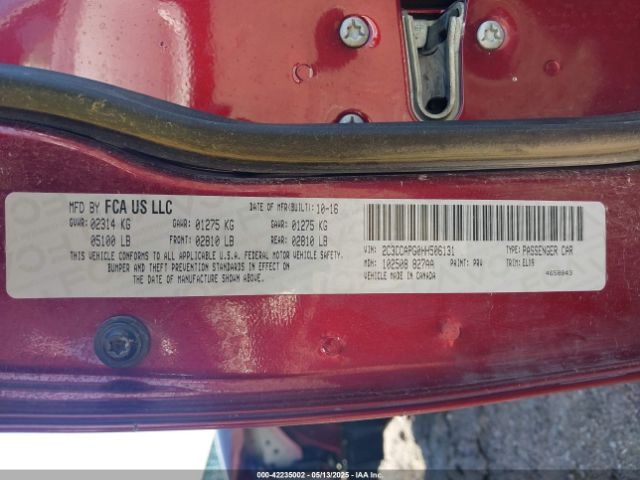 2017 CHRYSLER 300C 2C3CCAPG0HH506131 Photo 8
