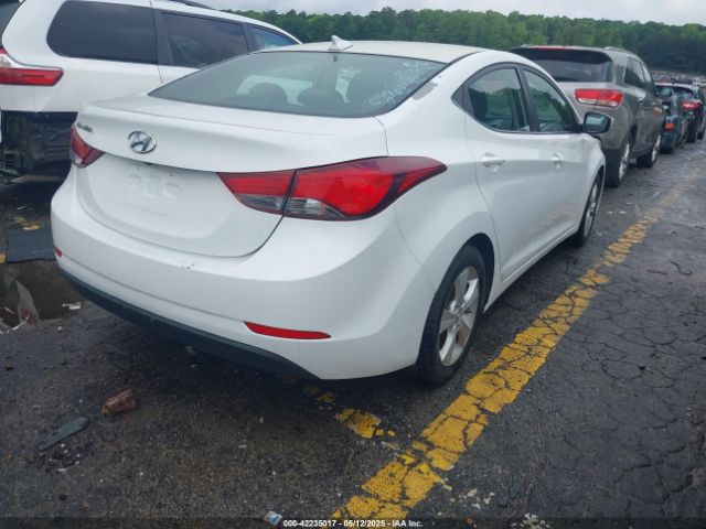 5NPDH4AE9GH784963 Hyundai Elantra Value Edition