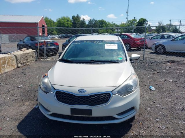 KNAFK4A69E5130347 KIA FORTE LX