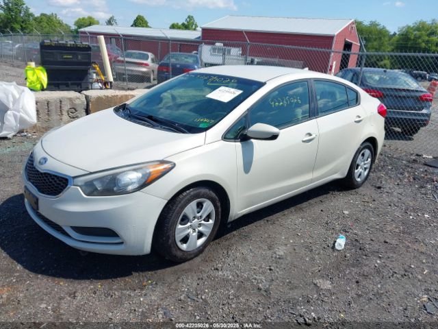 KNAFK4A69E5130347 KIA FORTE LX
