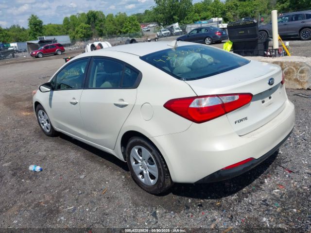 KNAFK4A69E5130347 KIA FORTE LX