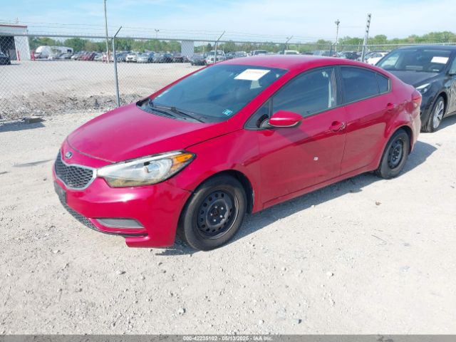 KNAFK4A63G5566551 KIA FORTE LX