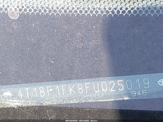 4T1BF1FK8FU025019 Toyota CAMRY XLE
