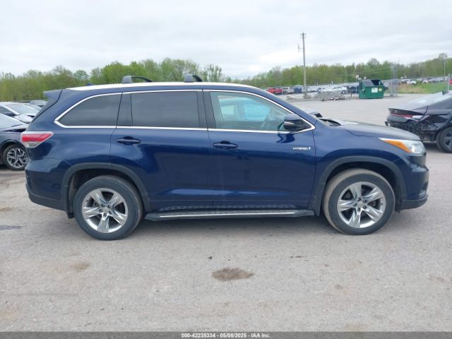 5TDDCRFH4ES006737 Toyota Highlander Hybrid Limited