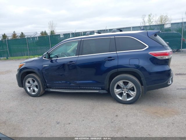 5TDDCRFH4ES006737 Toyota Highlander Hybrid Limited