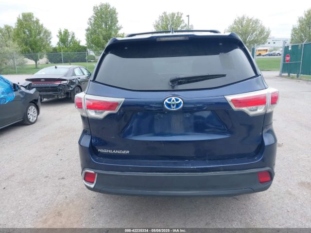 5TDDCRFH4ES006737 Toyota Highlander Hybrid Limited