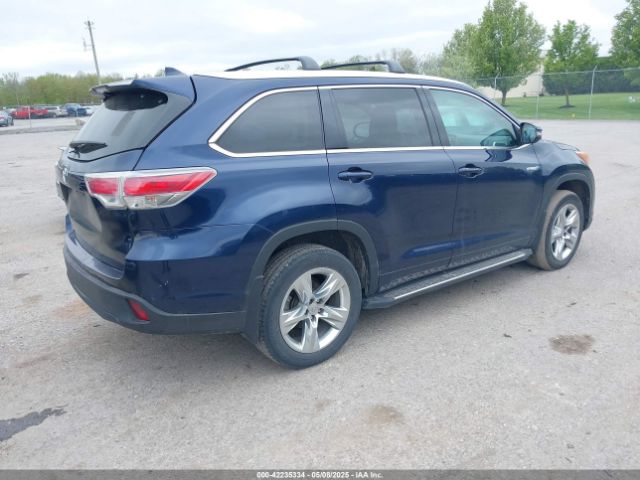 5TDDCRFH4ES006737 Toyota Highlander Hybrid Limited