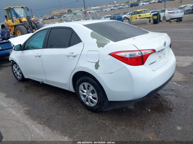 5YFBURHE9GP466284 Toyota COROLLA L