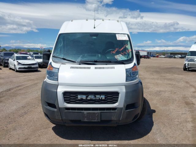 3C6URVJG6KE555973 RAM Promaster 3500 Cargo Van High Roof 159 Wb Ext