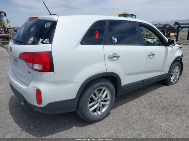 5XYKT3A60FG554372 KIA SORENTO LX