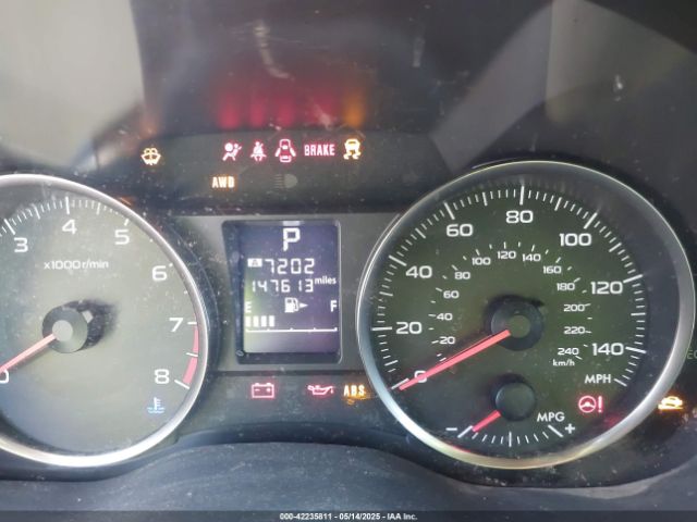 JF2GPAGCXE8295537 Subaru Xv Crosstrek 2.0i Limited