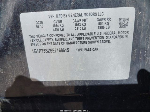 1G1P75SZ5E7168615 Chevrolet Cruze Diesel