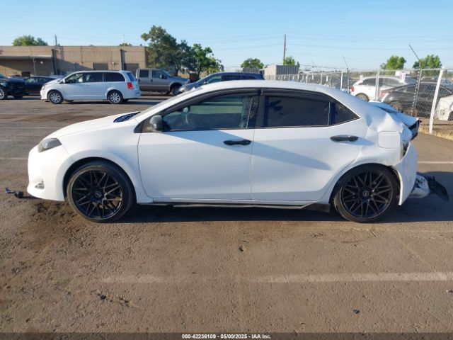 2T1BURHE9JC066443 Toyota COROLLA LE