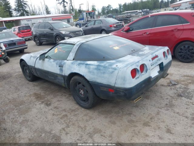 1991 CHEVROLET CORVETTE 1G1YY2385M5108835 Photo 2