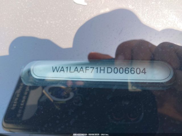 WA1LAAF71HD006604 Audi Q7 3.0t Premium