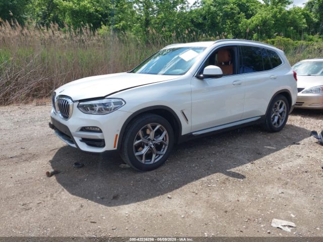 2021 BMW X3 5UXTY5C03M9G26451 Photo 1