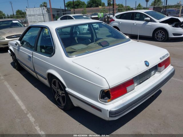1988 BMW 635 WBAEC8418J3266720 Photo 2