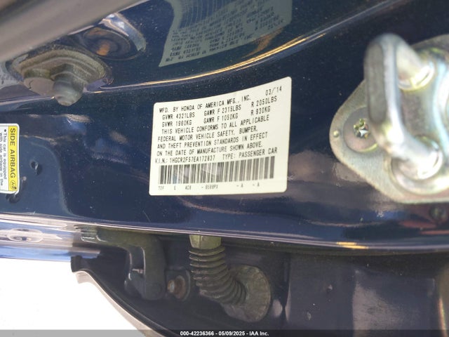 1HGCR2F57EA172837 Honda Accord Sport