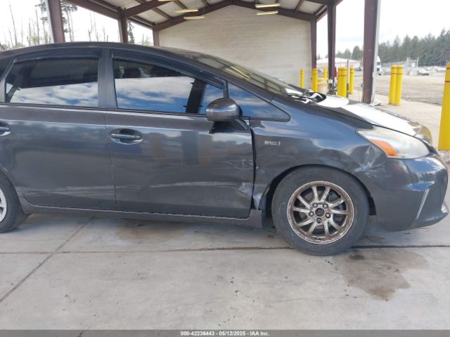 JTDZN3EU1EJ000354 Toyota Prius V Three